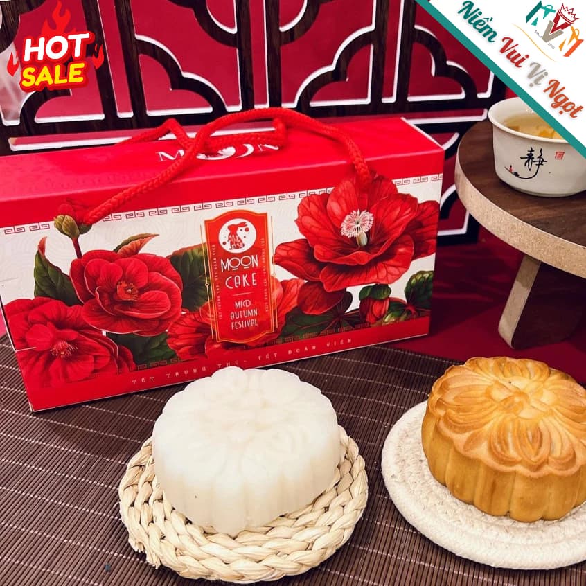 10 Hộp Trung Thu 2 Bánh (150-250gr) ~ PHƯỢNG HOÀNG ĐỎ