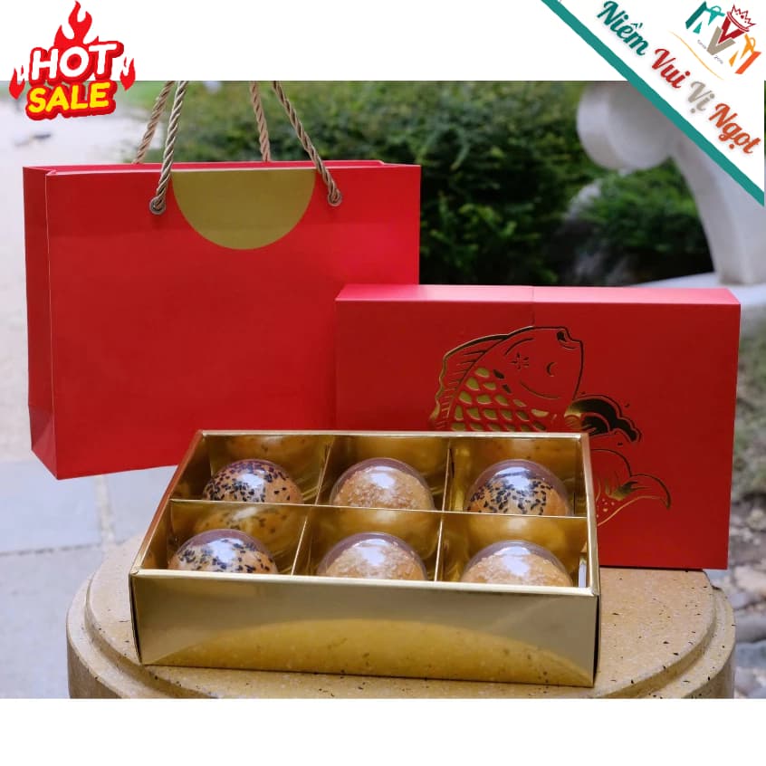 10 Hộp Bánh Trung Thu Lava (50-80gr) ~ NGUYỆT NGƯ 6B NHỎ